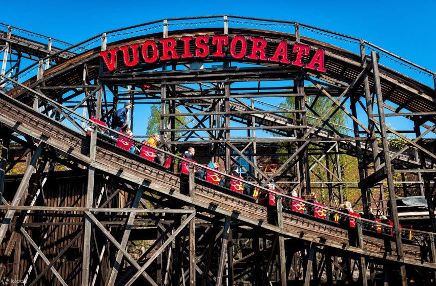 Linnanmäki Amusement Park, Helsinki, Finland